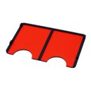 UGT - Kartenboard f&uuml;r gro&szlig;e Karten 1 x 2 dunkelgrau