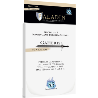 Paladin Sleeves - Gaheris Premium 80 x 120mm (55 Sleeves)...