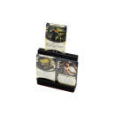 UGT - Kartenhalter f&uuml;r gro&szlig;e Karten Breite 2 braun