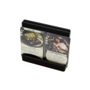 UGT - Kartenhalter f&uuml;r gro&szlig;e Karten Breite 2 dunkelgrau