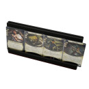 UGT - Kartenhalter f&uuml;r gro&szlig;e Karten Breite 4 dunkelgrau