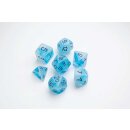 Gamegenic Glow Series - Icy Crumbs - RPG Dice Set/W&uuml;rfelset