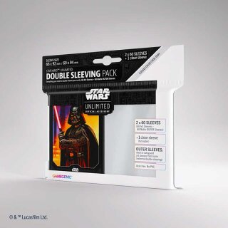 Star Wars: Unlimited Art Sleeves Double Sleeving Pack...