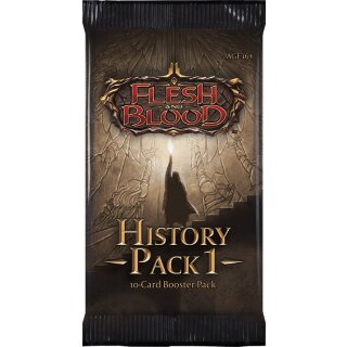 Flesh & Blood TCG - History Pack 1 Booster Pack (englisch)