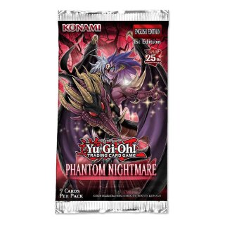 YGO Yu-Gi-Oh! TCG Phantom Nightmare Booster Pack (englisch)