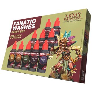 Army Painter – Warpaints Fanatic Washes Paint Set