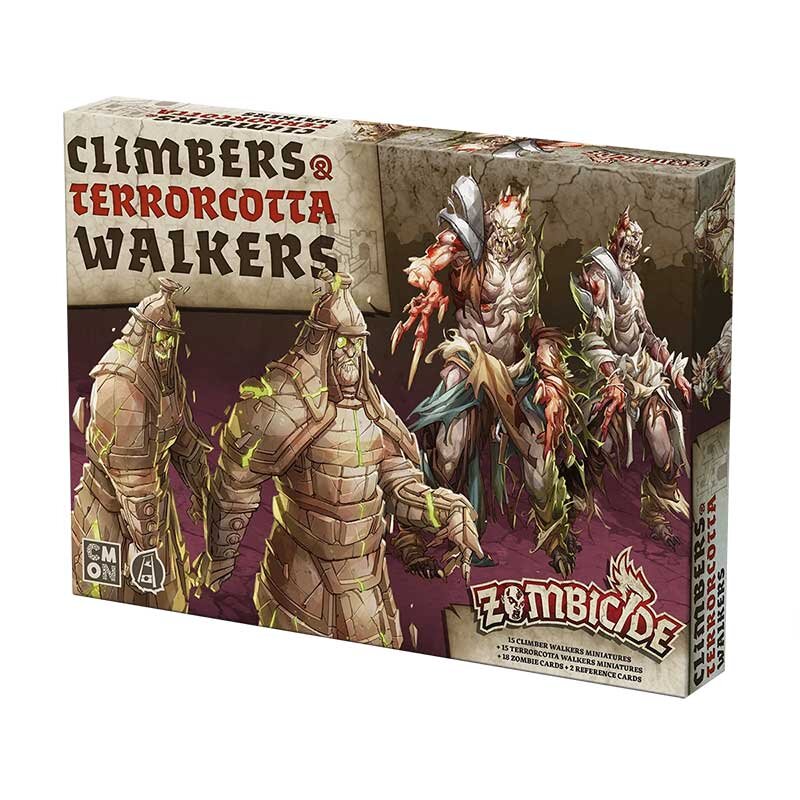 Zombicide White Death: Espansione Climbers & Terrorcotta Walkers, 30 Miniature, Gioco Da Tavolo Strategico - 6