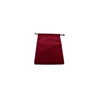 Würfelbeutel/Stoffbeutel Burgundy